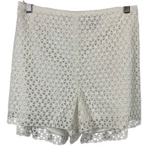 NWT 1.State Eyelet Shorts in White